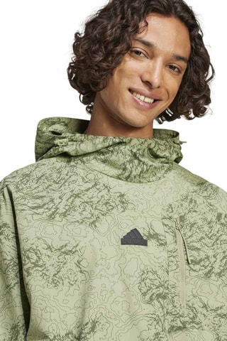 Sweat à capuche City Escape - Vert