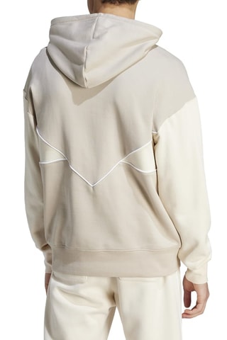 Sweat à capuche - Beige et écru