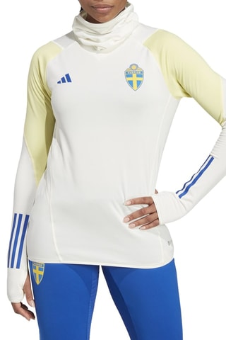 Sweat de football Ecru et jaune