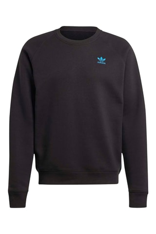 Sweat Trefoil Essentials - Noir et Bleu