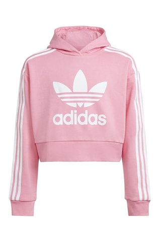 Sweat court à capuche Adicolor Rose