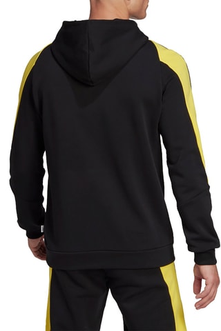 Sweat à capuche en coton biologique Fi Bos Hoodie - Noir