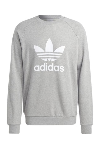 Sweat Adicolor Classics Gris clair chiné