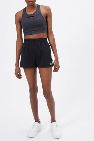 Short Primeblue Designed 2 Move Woven 3-Stripes - Noir