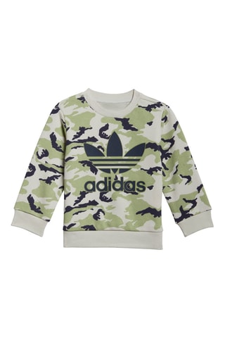 Sweat et pantalon Crew Blanc et vert