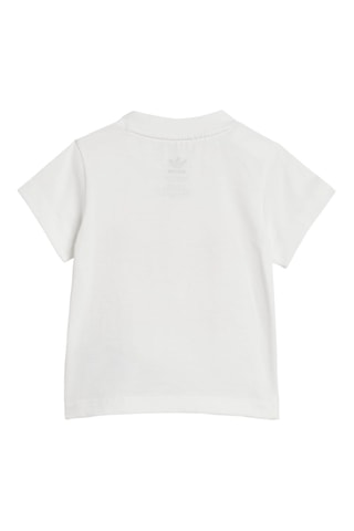 T-shirt et short Trefoil - Blanc et rose