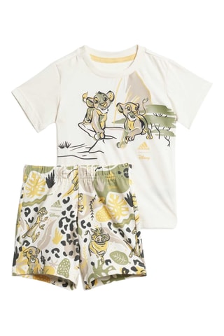 T-shirt et short Le Roi Lion Disney - Blanc