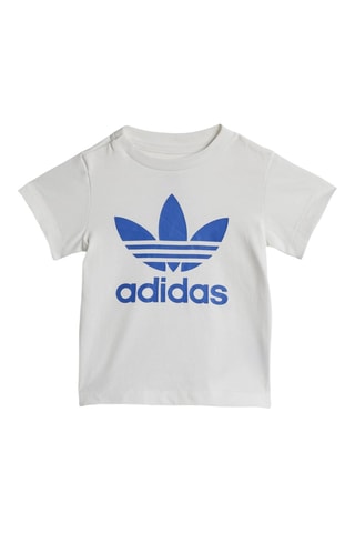 T-shirt et short - Bleu cobalt et blanc