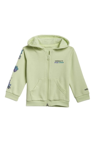 Sweat à capuche et pantalon - Vert d’eau et noir