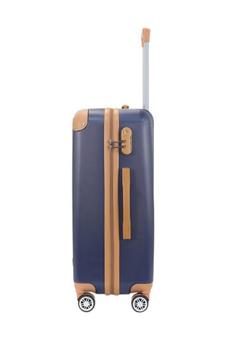 Valise grand volume Trocadero (L) - 75 cm  - Bleu et marron