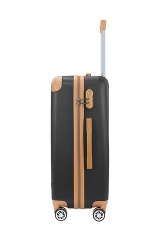 Valise grand volume Trocadero (L) - 75 cm  - Noir et marron