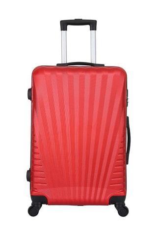 Valise grand volume Elegance (L) - 75 cm - Bordeaux