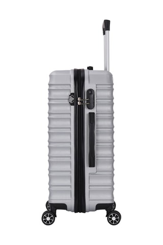 Handbagagetrolley Lena (S) - 55 cm  - Zilver