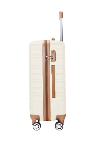 Valise cabine Madeleine (S) - Crème