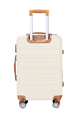 Valise cabine Madeleine (S) - Crème
