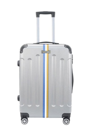Handbagagetrolley Rivoli (S) - 55 cm  - Wit, blauw, geel en zilverkleurig