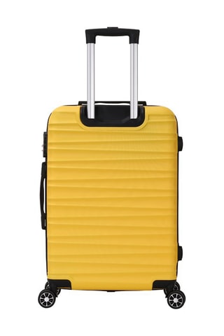 Set de 3 valises Lena (S/M/L) - 55/65/75 cm  - Moutarde