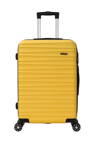 Valise semaine et valise grand volume Lena (M/L) - 65/75 cm  - Moutarde