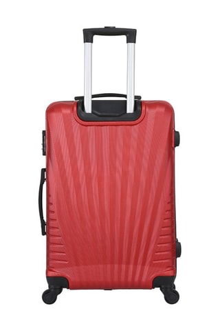 Set de 3 valises Elegance (S/M/L) - 55/65/75 cm - Bordeaux