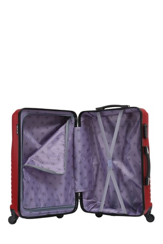 Set de 3 valises Elegance (S/M/L) - 55/65/75 cm - Bordeaux