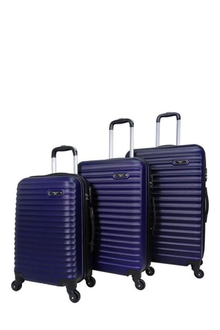 Set de 3 valises Classiq (S/M/L) - 55/65/75 cm - Bleu marine