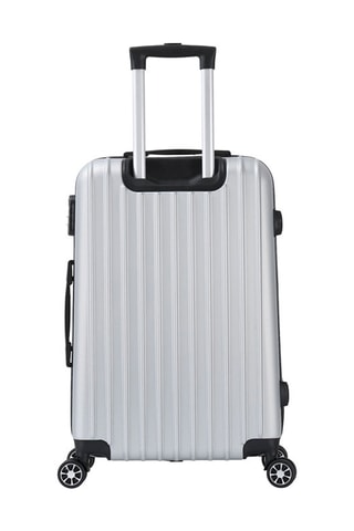 Set de 3 valises Corner (S/M/L) - 55/65/75 cm - Gris silver