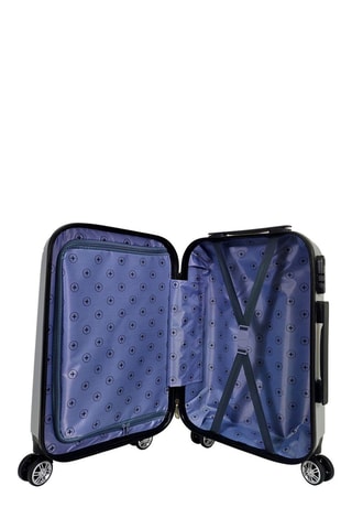 Set de 3 valises Corner (S/M/L) - 55/65/75 cm - Gris silver