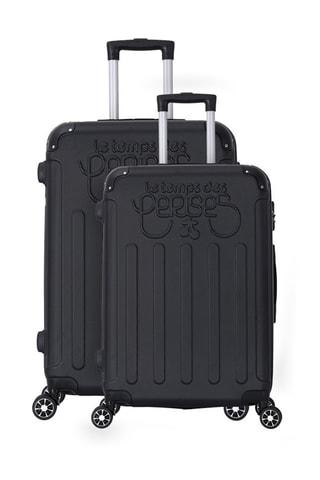 Valise semaine et valise grand volume Java (M/L) - 65/75 cm  - Noir
