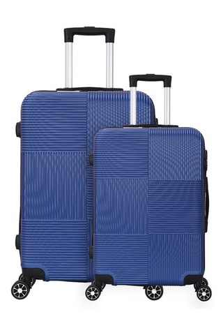 Valise semaine et valise grand volume Capri (M/L) - 65/75 cm  - Bleu
