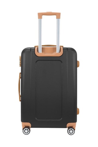 Valise semaine Trocadero (M) - 65 cm  - Noir, beige, marron et gris
