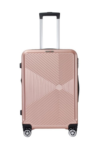 Valise semaine Luton (M) - 65 cm - Argenté, doré, noir et rose