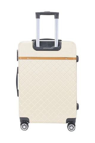 Valise semaine Odeon (M) - Crème