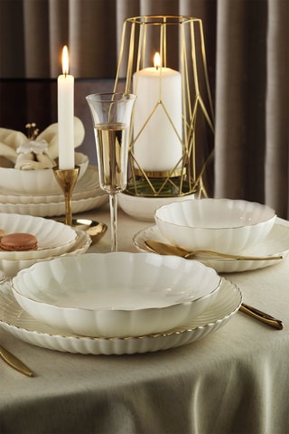 Serviço de porcelana 24 peças