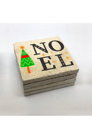 4 bases de copos - 10 x 10 cm