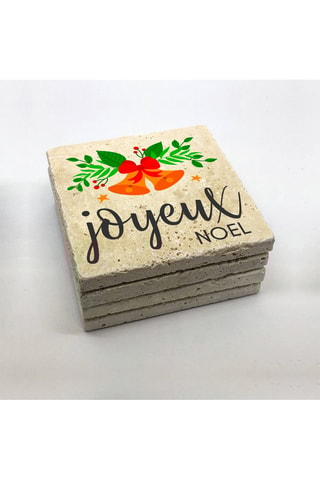 4 bases de copos - 10 x 10 cm