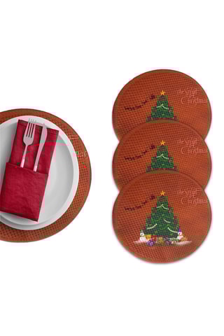 4 individuais de mesa - 37 cm