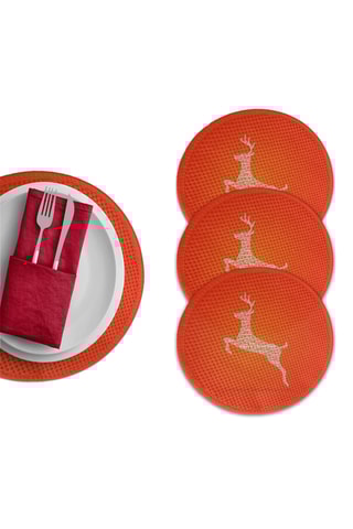 4 individuais de mesa - 37 cm