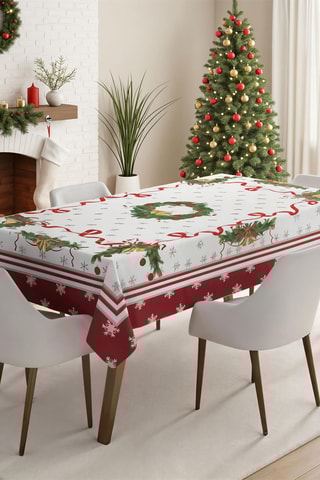 Toalha de mesa retangular - Multicolor - 160 x 220 cm