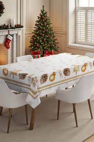 Toalha de mesa retangular - Multicolor - 160 x 220 cm