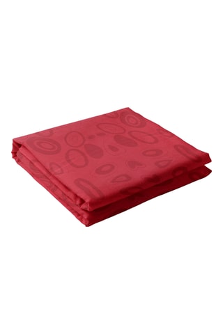 Toalha de mesa - Vermelho - 140 x 140 cm