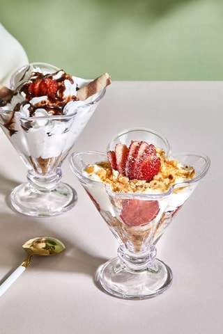 2 taças para gelado - 18 cl