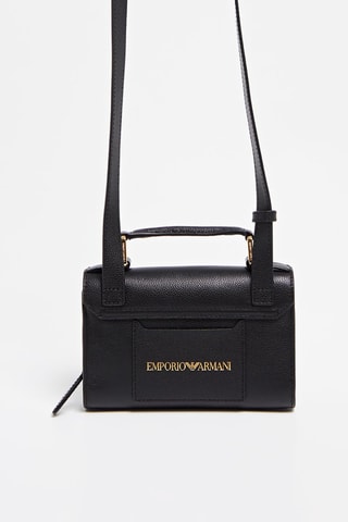 Sac à main en cuir - Noir 