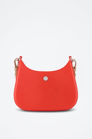 Sac bandoulière - Rouge et beige - Emporio Armani