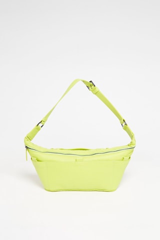 Sac banane en cuir  - Vert citron 