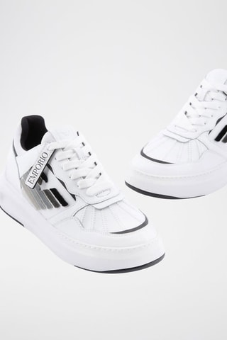 Baskets en cuir - Blanc