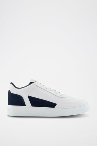 Baskets en cuir - Blanc - Emporio Armani