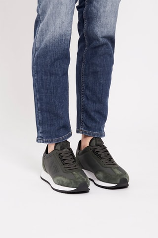 Baskets Noir et vert - EA7