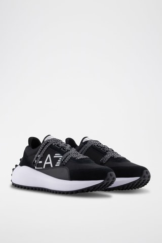 Baskets en cuir - Noir - EA7