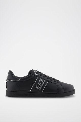 Baskets en cuir - Noir - EA7