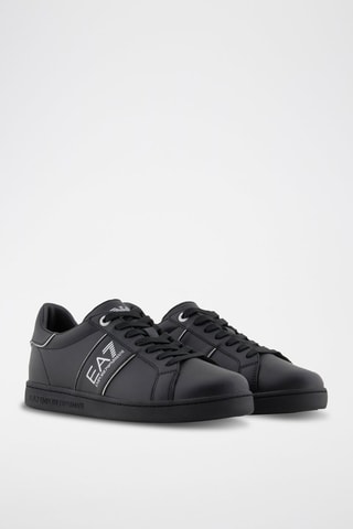 Baskets en cuir - Noir - EA7